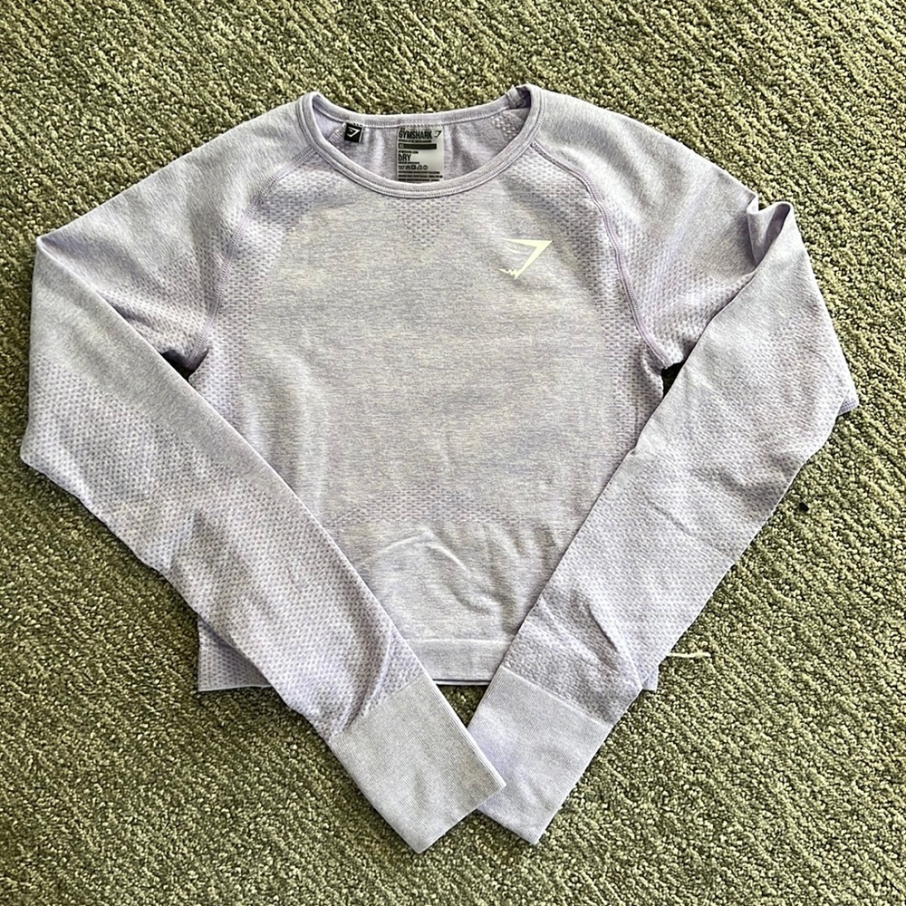 Gymshark | Vital Cropped Long Sleeve w/ Thumbholes - Women's XS